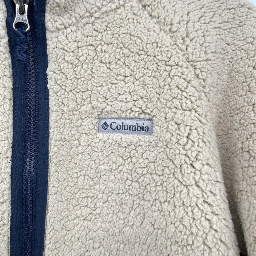 Columbia Youth Girls XL 18/20 Sherpa  Full Zip Long Sleeve Jacket‎